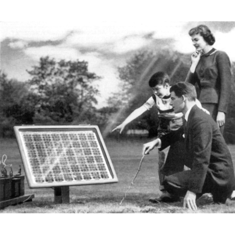 First Solar Cell Created