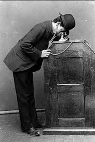 Kinetoscope Invented