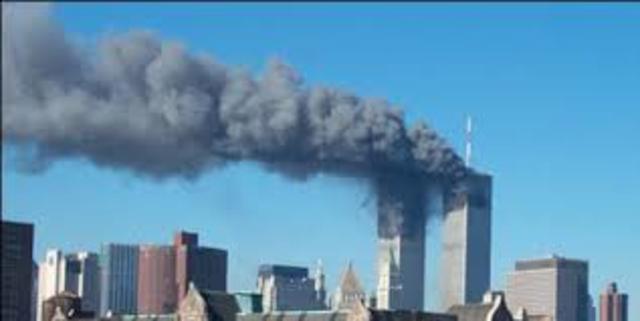 Twin Towers Hit by Terrorists
