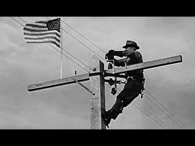 The First Transcontinental Telephone Line