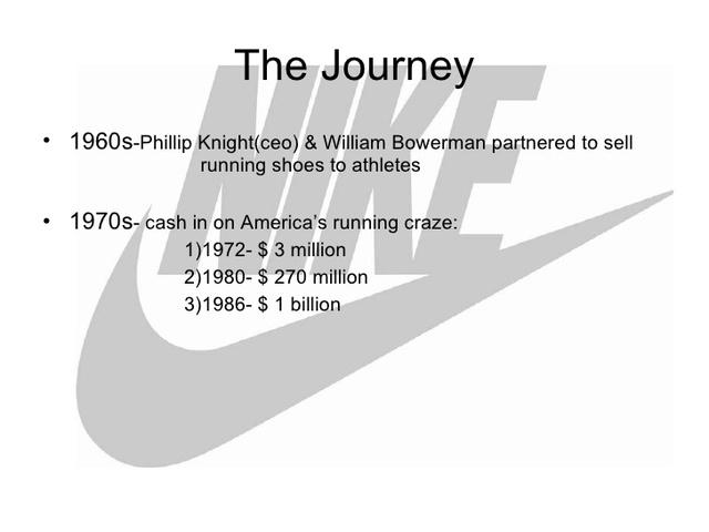 Late 70's they got up to 270 million dollars in sales