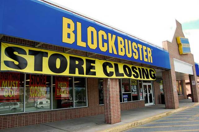 Blockbuster Files for Bankruptcy