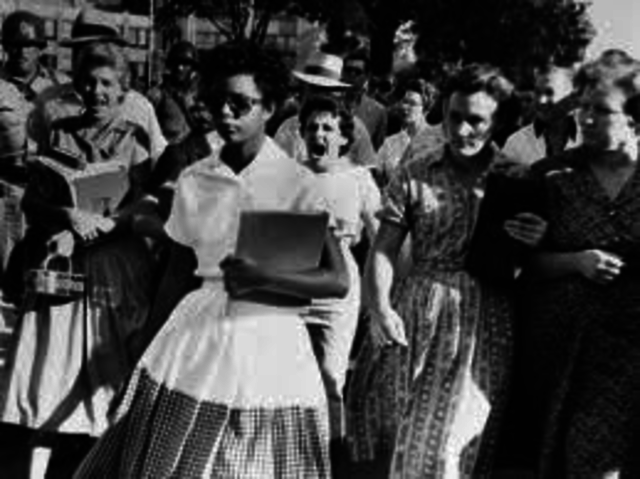 Little Rock Central High School desegregated
