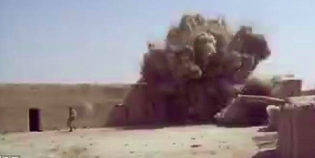 Parvana's home was bombed