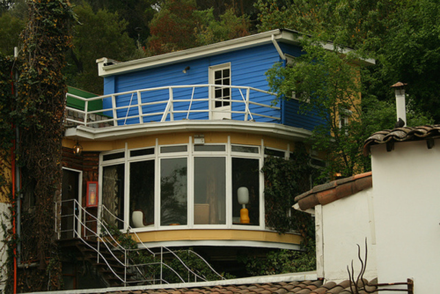 Pablo fue construido la chascona en 1953