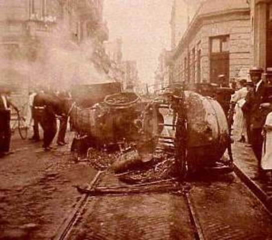 "Semana Trágica Luchas Obreras"