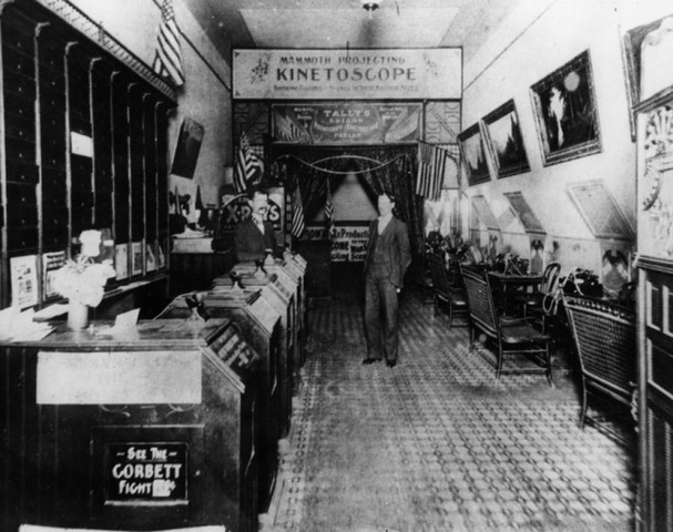 Firsts Kinetoscope Parlor Is Opened