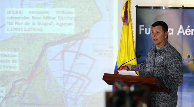 Colombia denuncia violación de su espacio aéreo