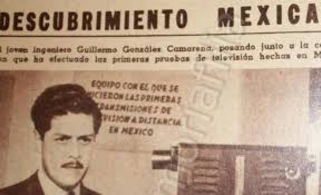 Inveto de la televisión a color por Ing. Guillermo Gonzales