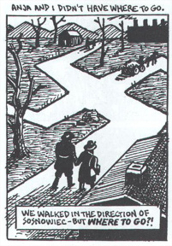 Vladek and Anja hide in Sosnowiec.