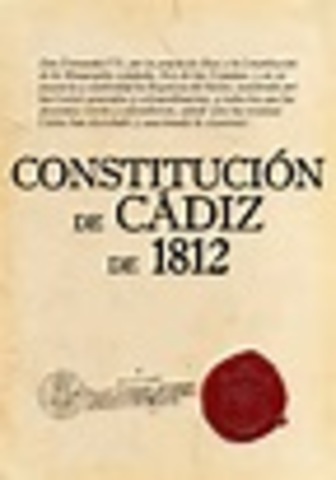 constitucion de Cadiz de 1812