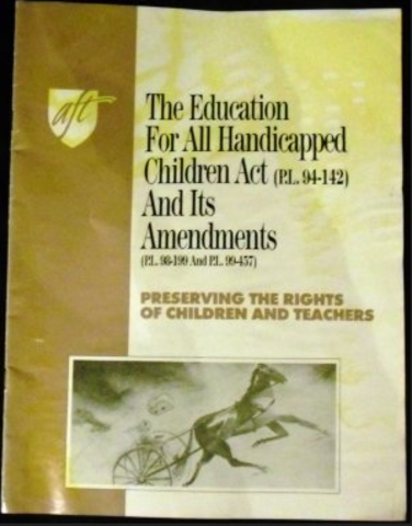 Education for All Handicapped Children Act (P.L. 94-142)