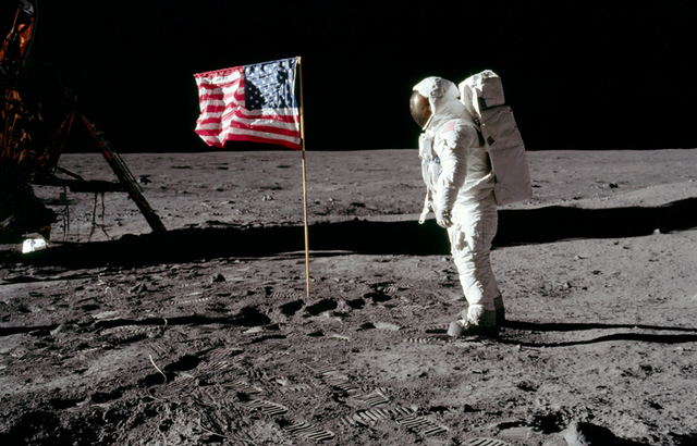 Apollo 11 Lands on the Moon