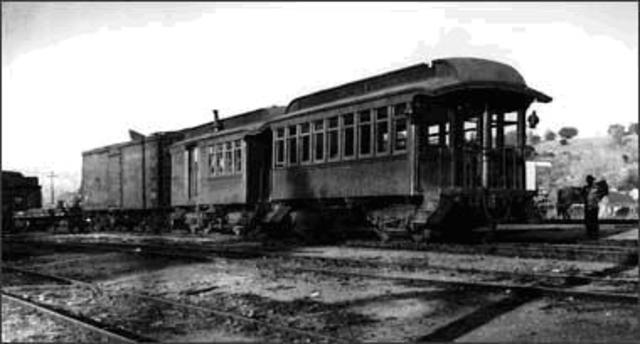 Elie and his family board the Railway Cars