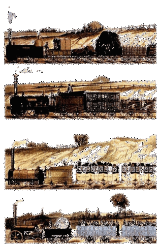 Potente Locomotora a vapor