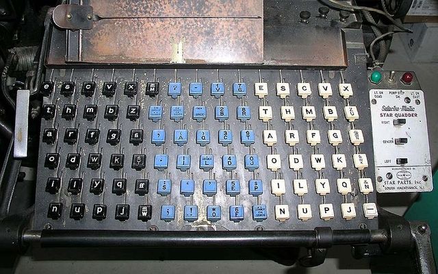 MECANIZACIÓN DE LA TIPOGRAFÍA