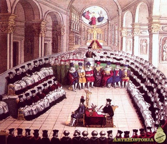 comienzo de concilio de trento