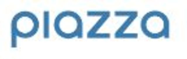 Piazza discussion created