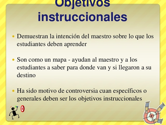 Tratado sobre la Construcción de Objetivos Instruccionales
