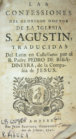 "Las Confesiones" y "De Trinitate"