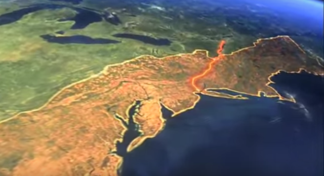 General John Burgoyne's March from Canada