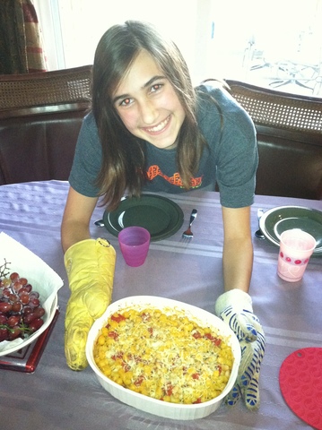 Cooked my first meal for my family