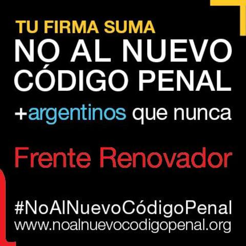 Todo el mes estuvo signado por la colecta de firmas para decirle NO al nuevo código penal