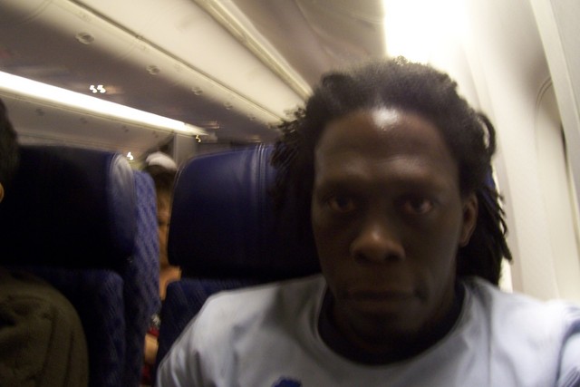 Going to visit Ikue.