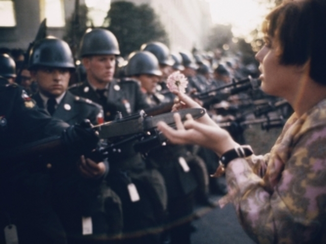 First Anti-War Demonstration