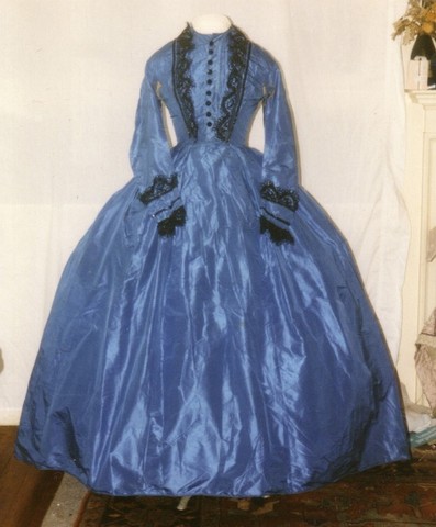 Silk Victorian Dress
