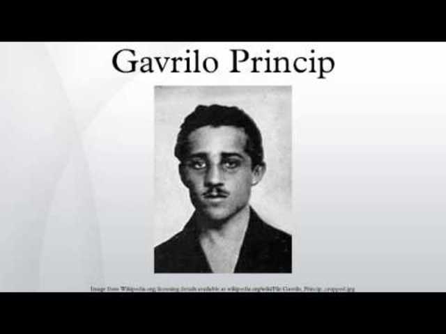 Gavrilo Princip arrested
