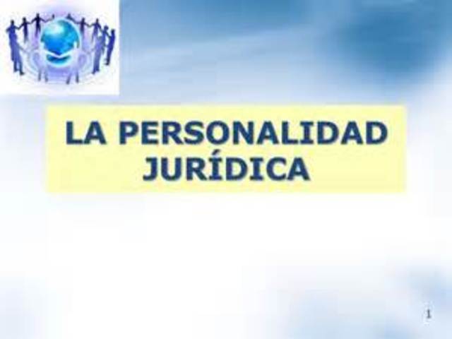 personalidad juridica