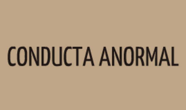 Conducta Anormal