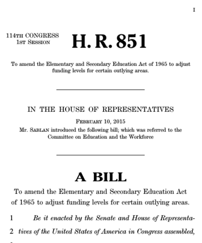 Elementary and Secondary Education Act