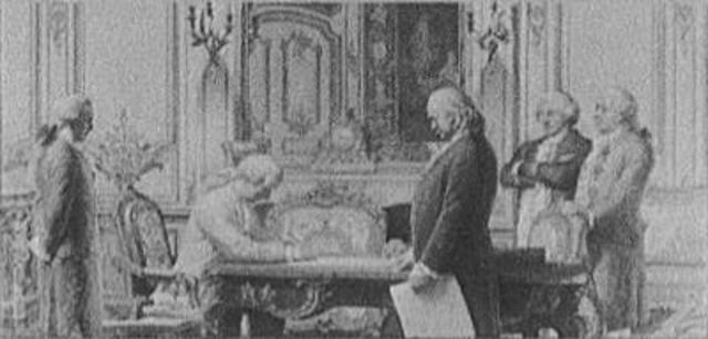 Americans and French sign the French Alliance