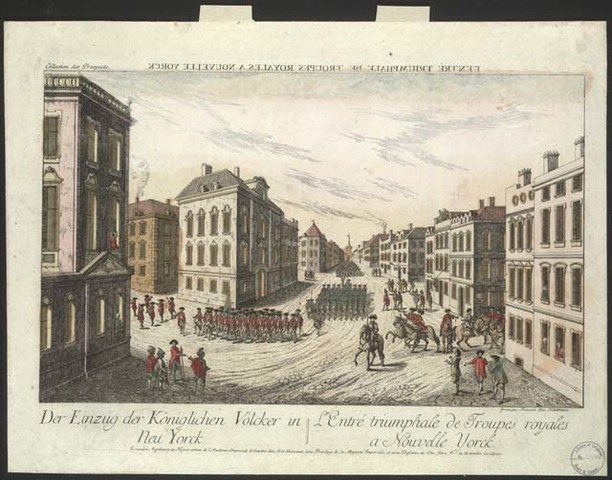 British Attack New York City