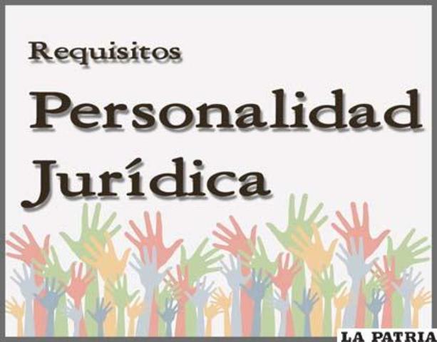 personalidad juridica