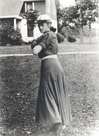 First Woman to Play Professional Baseball
