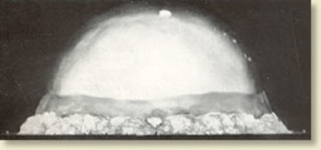 First Atomic Bomb Formed