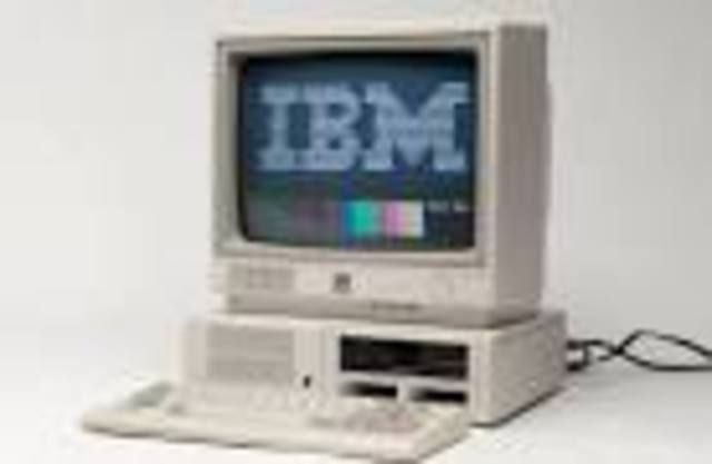El ordenador personal de IBM.