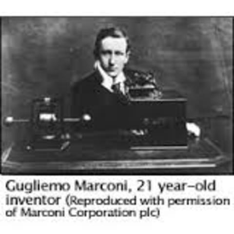 Gugliemo Marconi invented the wireless telegragh called the radio