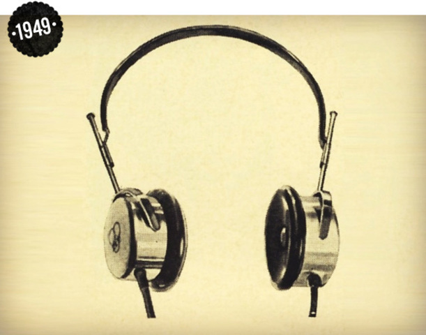 AKG produced their first pair of headphones