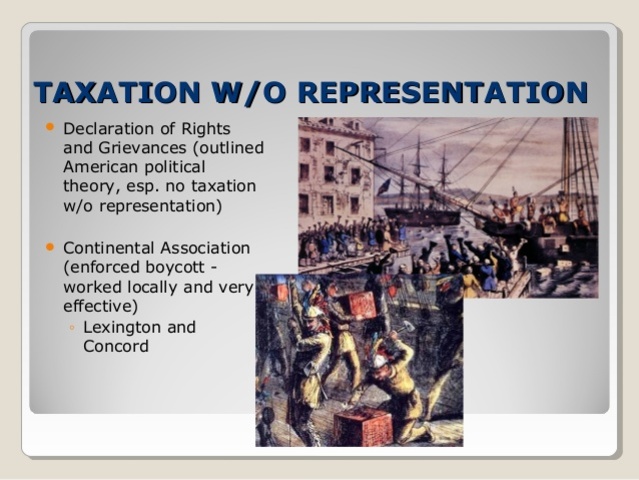 Number 7 Declaration of rights and grievences