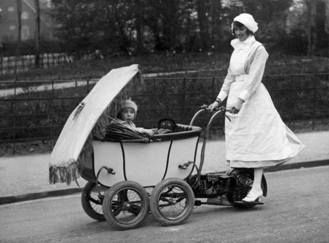 baby stroller evolution