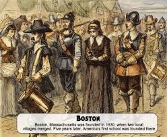 Founding of Massachusetts