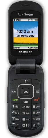 Got my first cell phone- a flip phone