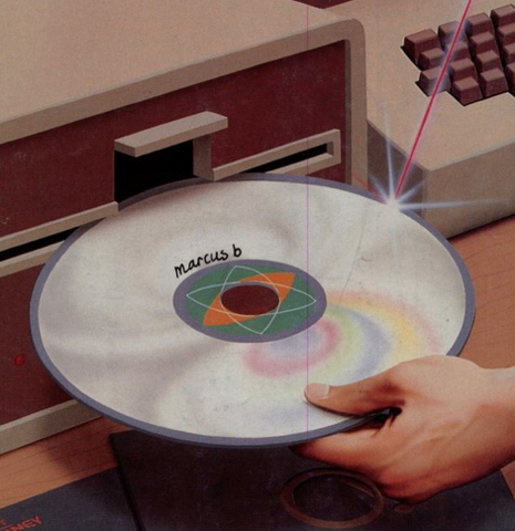 My parents bought a laser disk machine to watch movies on our TV