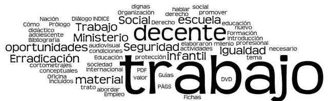 LANZAMIENTO DEL PROGRAMA "TRABAJO DECENTE"