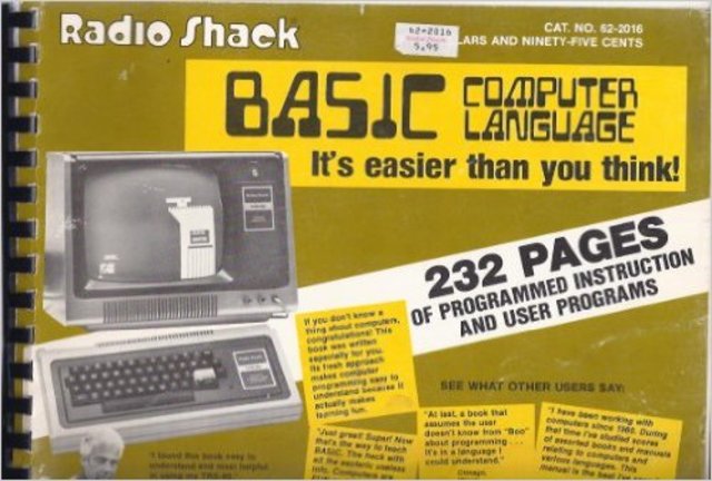 BASIC - Microsoft first produced it.