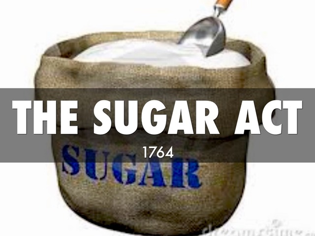 3. Sugar Act